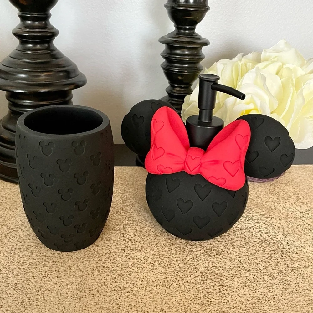 🆕Disney Minnie Mouse Bathroom Set